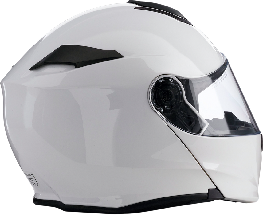 Z1R SOLARIS 2.0 MODULAR SOLID HELMET 2025 IN WHITE