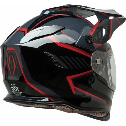 Z1R RANGE 2.0 VOYAGER HELMET 2025 in Black/Red
