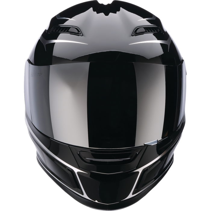Z1R JACKAL FOIL HELMET 2026 in Black/Silver
