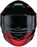 Z1R SOLARIS 2.0 MODULAR SLATER HELMET 2025 IN Black/Red