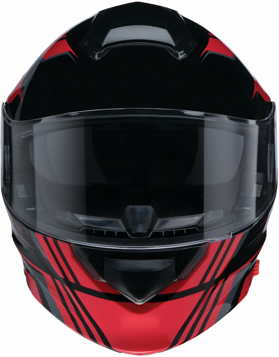 Z1R SOLARIS 2.0 MODULAR SLATER HELMET 2025 IN Black/Red