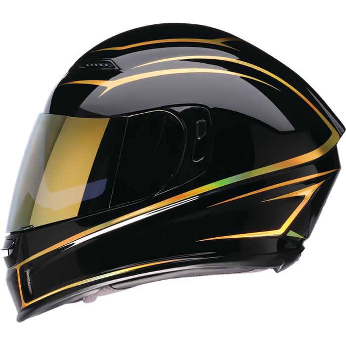 Z1R JACKAL FOIL HELMET 2026 in Black/Gold