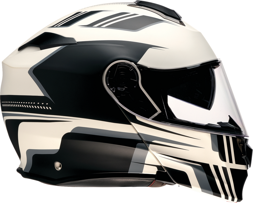 Z1R SOLARIS 2.0 MODULAR SLATER HELMET 2025 IN White/Black