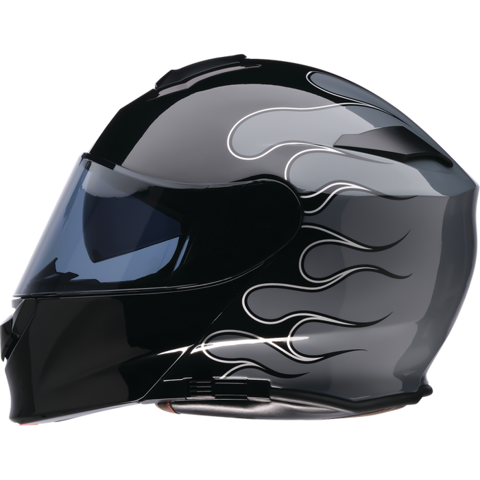 Z1R SOLARIS 2.0 FLAME HELMET 2026 in Black/Gray