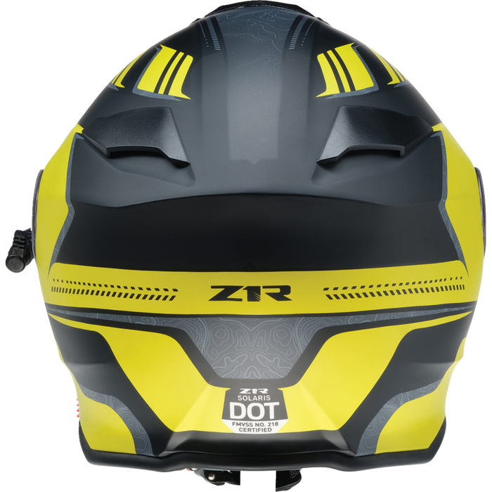 Z1R SOLARIS 2.0 FIRST TRACKS HELMET 2026 in Black/Hi-Vis