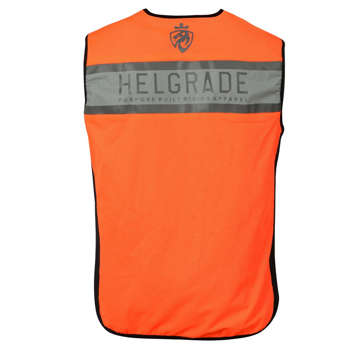 HELGRADE ELBA HI-VIZ VEST in Black