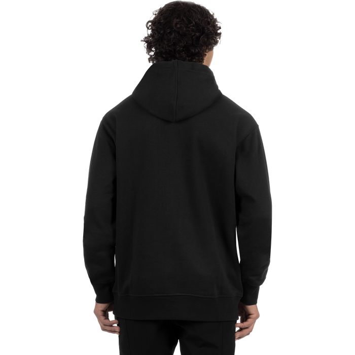 Unisex Emblem Cotton Pullover Hoodie