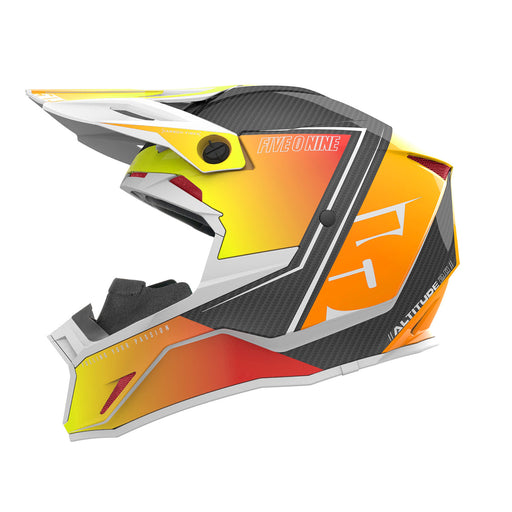 509 Altitude 2.0 Carbon Fiber Helmet in Orange Pop (Gloss)