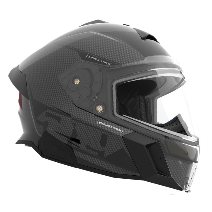 509 Delta V Carbon Commander Helmet in Black Ops (Gloss)