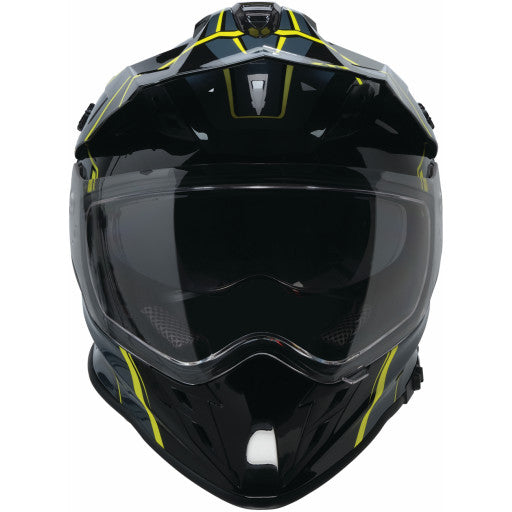Z1R RANGE 2.0 VOYAGER HELMET 2025 in Grey/Hi-Vis