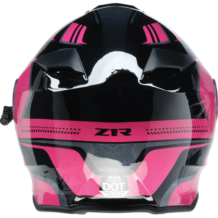 Z1R SOLARIS 2.0 FIRST TRACKS HELMET 2026 in Black/Pink