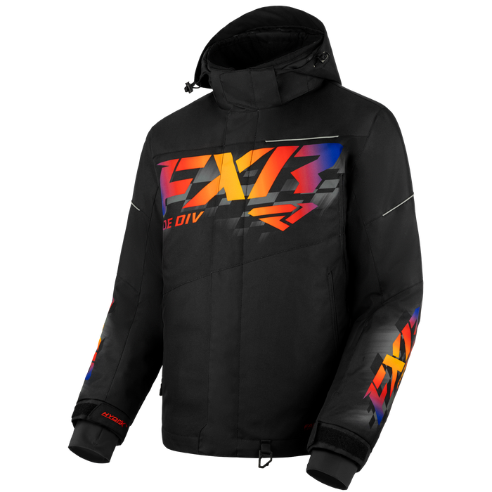 FXR Fuel Jacket in Black/Anodized