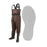 GREEN TRAIL CHEST WADER STREAMFEATHER - Felt sole Brown