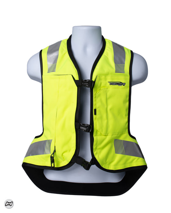 HELITE TURTLE 2 AIRBAG VEST 2026 in Black / Hi-Viz