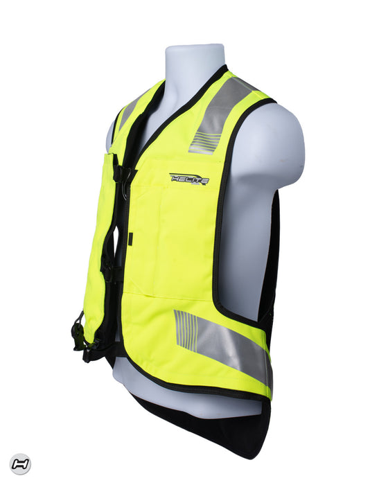 HELITE TURTLE 2 AIRBAG VEST 2026 in Black / Hi-Viz