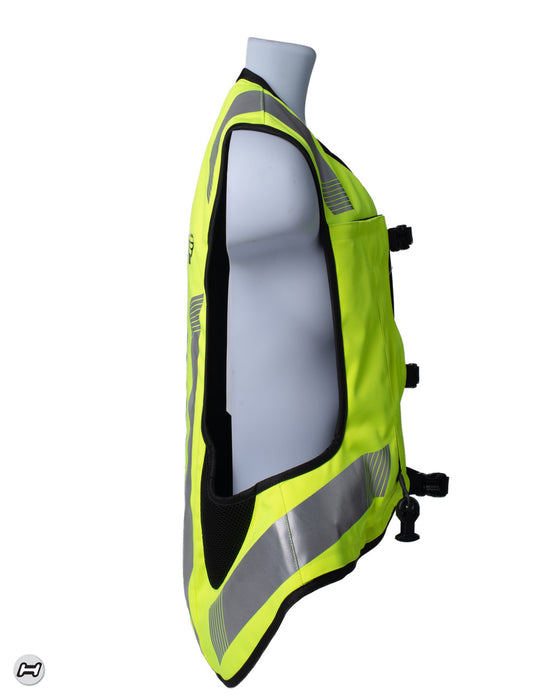 HELITE TURTLE 2 AIRBAG VEST 2026 in Black / Hi-Viz