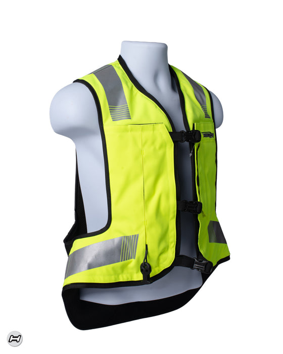 HELITE TURTLE 2 AIRBAG VEST 2026 in Black / Hi-Viz