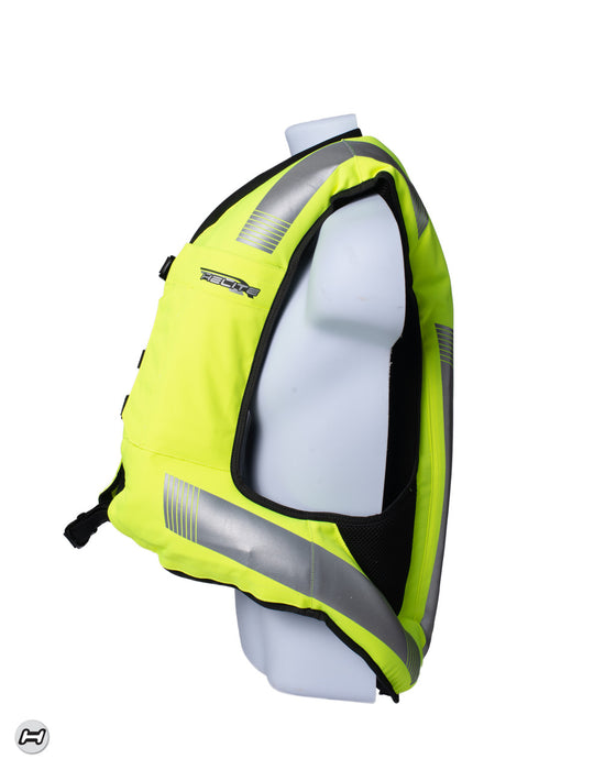 HELITE TURTLE 2 AIRBAG VEST 2026 in Black / Hi-Viz