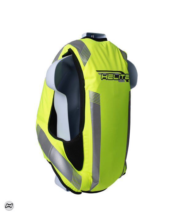 HELITE TURTLE 2 AIRBAG VEST 2026 in Black / Hi-Viz