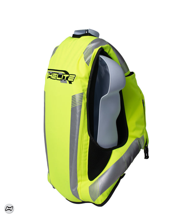 HELITE TURTLE 2 AIRBAG VEST 2026 in Black / Hi-Viz