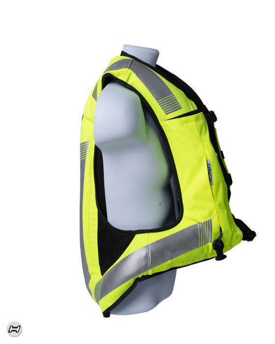 HELITE TURTLE 2 AIRBAG VEST 2026 in Black / Hi-Viz