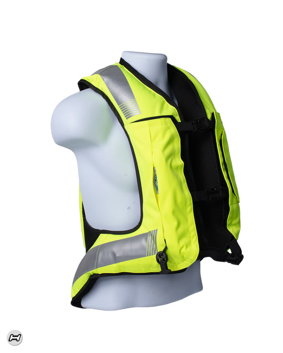 HELITE TURTLE 2 AIRBAG VEST 2026 in Black / Hi-Viz