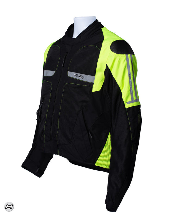 HELITE VENTED AIRBAG JACKET 2026 in Black / Hi-Viz