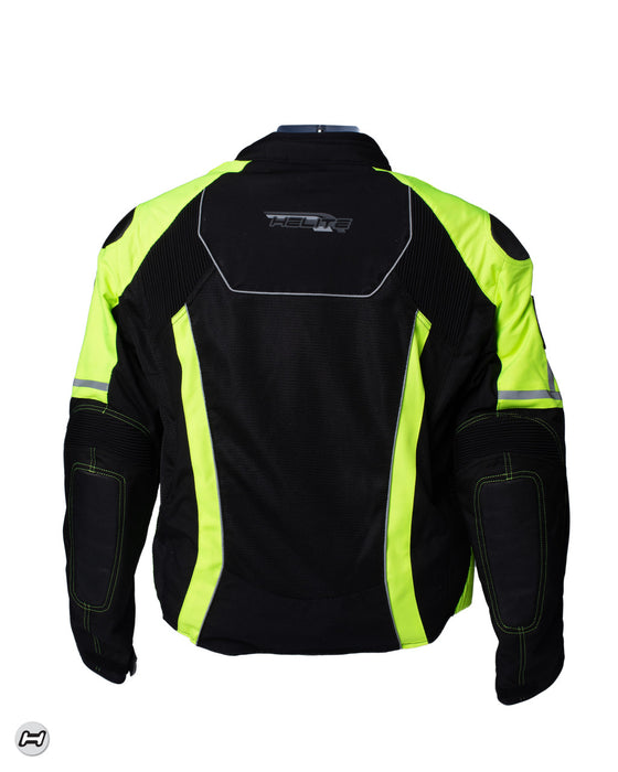 HELITE VENTED AIRBAG JACKET 2026 in Black / Hi-Viz