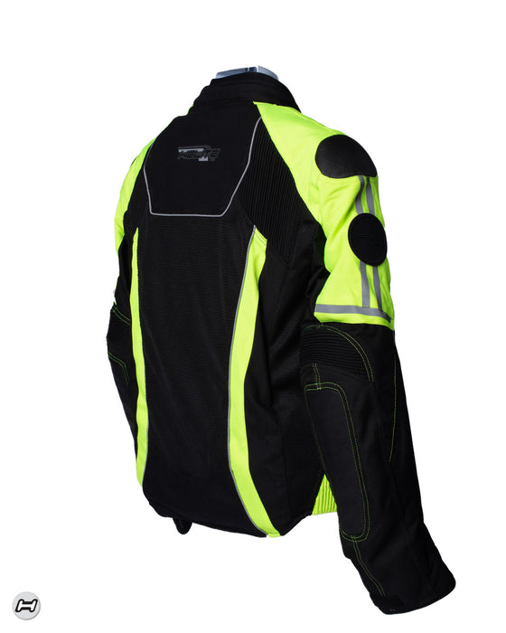 HELITE VENTED AIRBAG JACKET 2026 in Black / Hi-Viz
