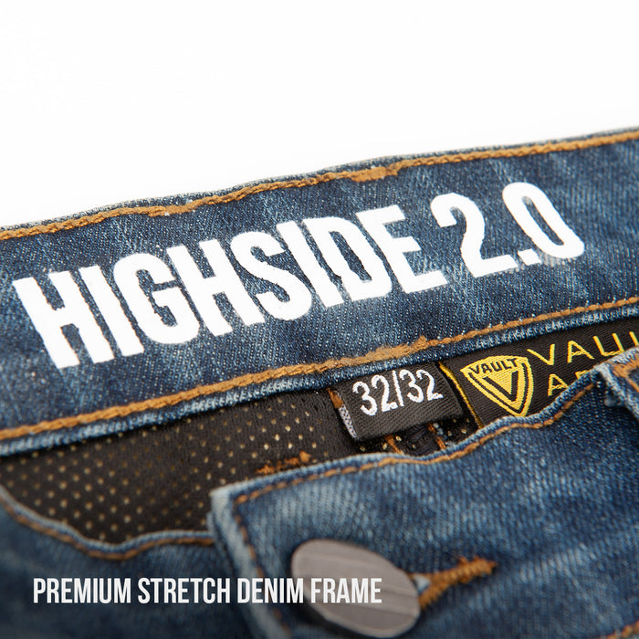JOE ROCKET HIGHSIDE 2.0 ARMOURMED/REINFORCED DENIM 34 2026 in Blue