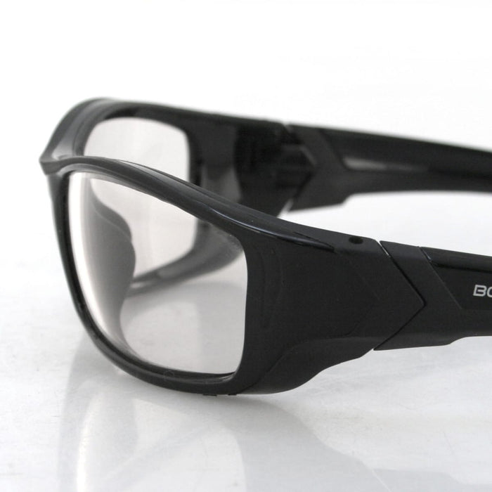 BOBSTER HOOLIGAN PHOTOCHROMIC SUNGLASSES in Gloss Black