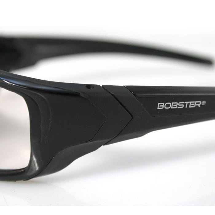 BOBSTER HOOLIGAN PHOTOCHROMIC SUNGLASSES in Gloss Black