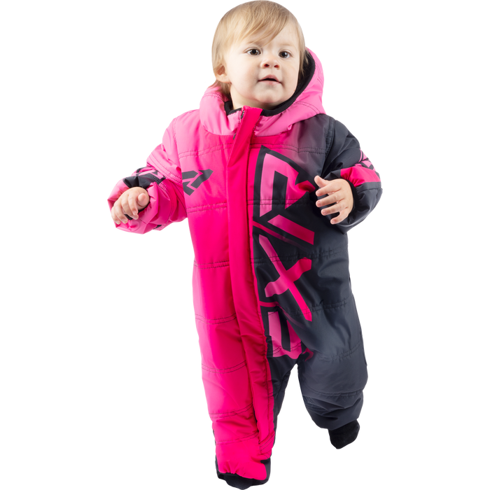 FXR Infant CX Snowsuit in Razz/Black