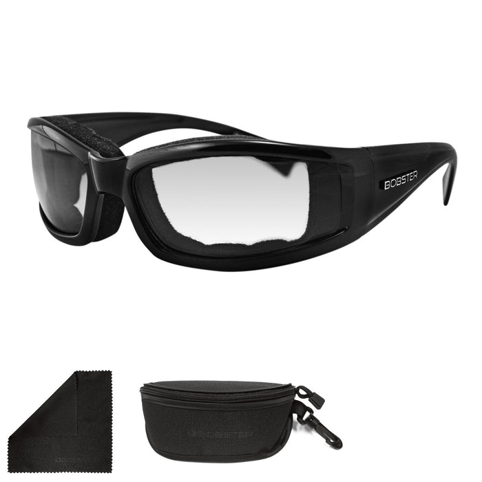 BOBSTER INVADER PHOTOCHROMIC SUNGLASSES in Black