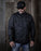 HELGRADE JAGGER WAXED OVERSHIRT in Black