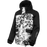 FXR Kicker Child Jacket in White Camo/Black