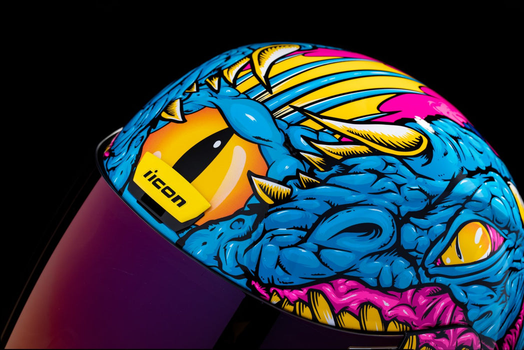 icon Airform Mips Krayola Kreep Helmet 2025 in Blue