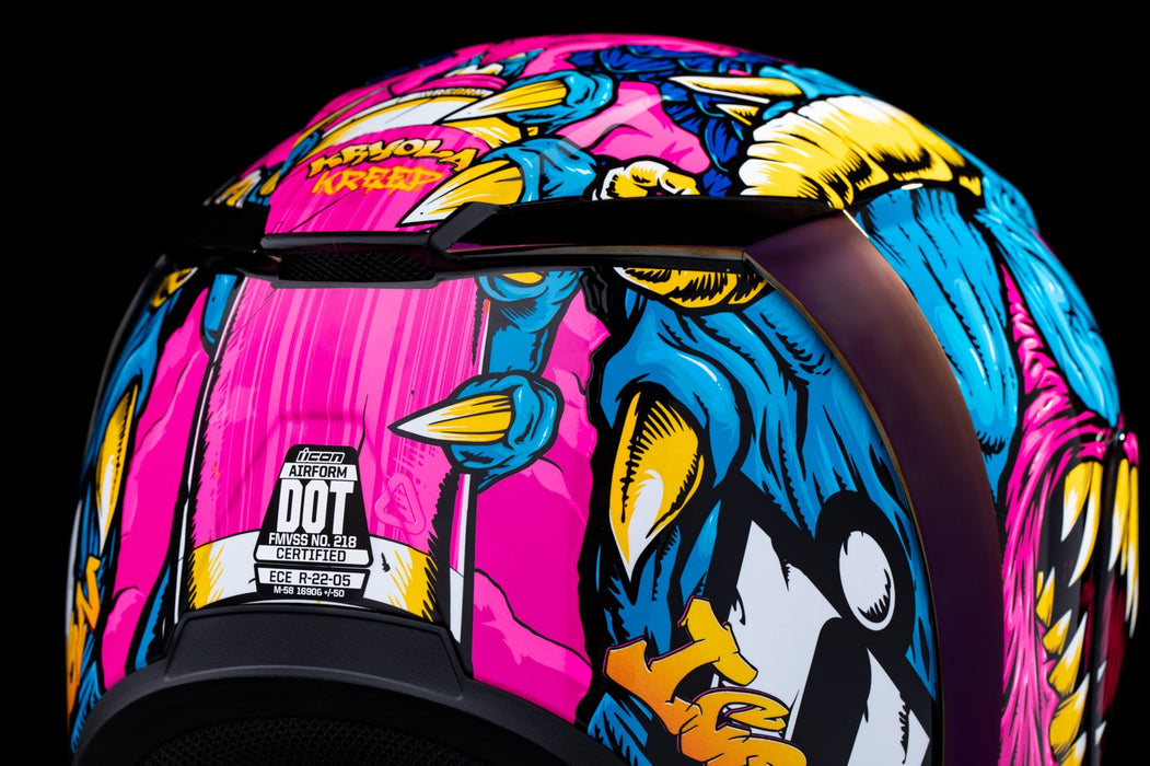 icon Airform Mips Krayola Kreep Helmet 2025 in Blue