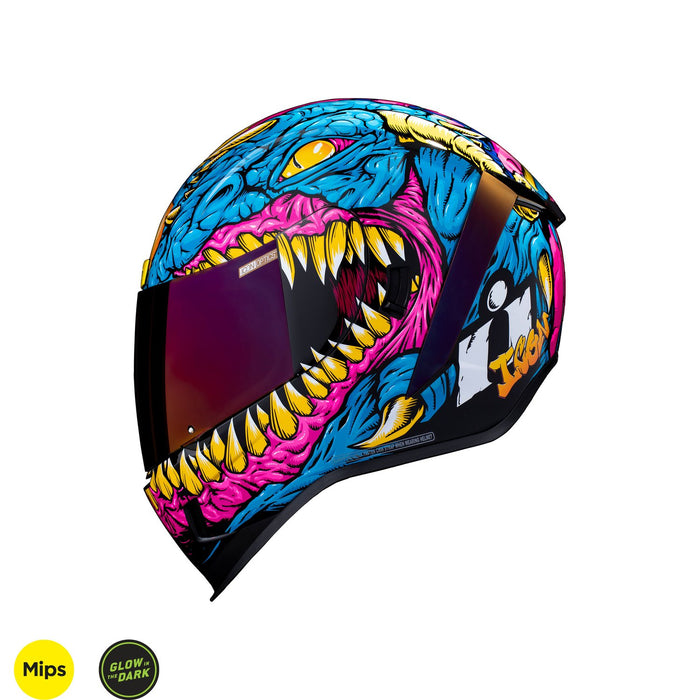 icon Airform Mips Krayola Kreep Helmet 2025 in Blue