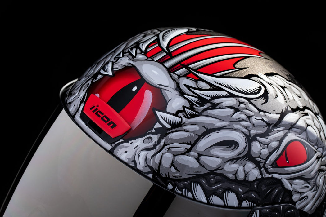 icon Airform Mips Krayola Kreep Helmet 2025 in silver