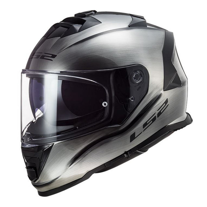 LS2 CITATION II SPLITTER HELMET 2026 in Brushed Alloy