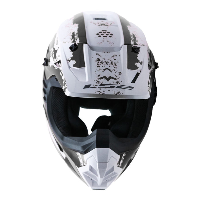 LS2 COZ HYDE HELMET 2026 in Black/White