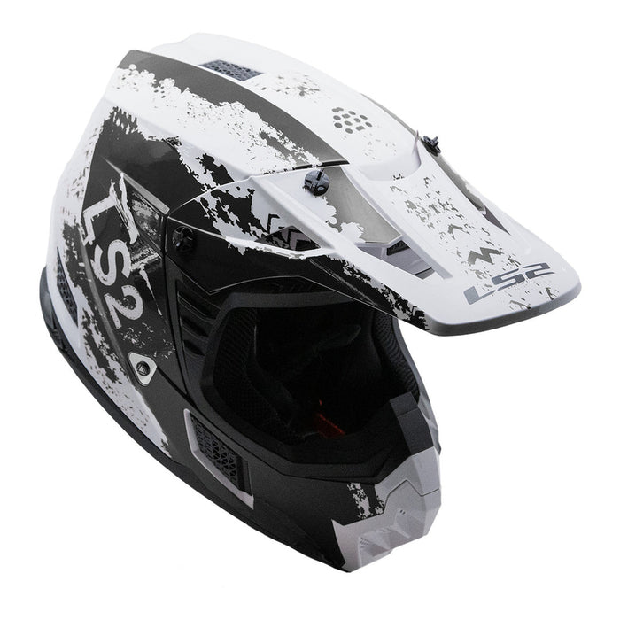 LS2 COZ HYDE HELMET 2026 in Black/White