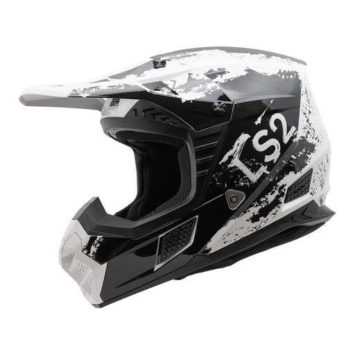 LS2 COZ HYDE HELMET 2026 in Black/White