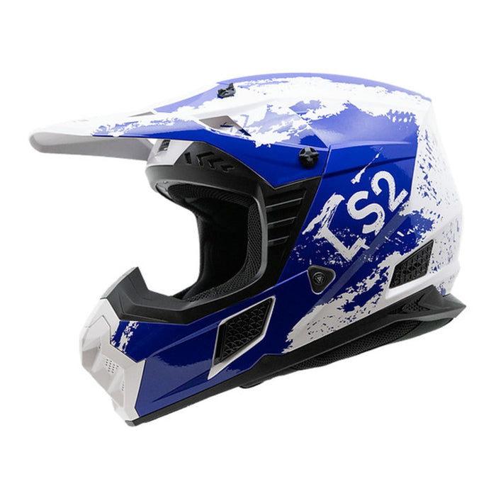 LS2 COZ HYDE HELMET 2026 in Blue/White
