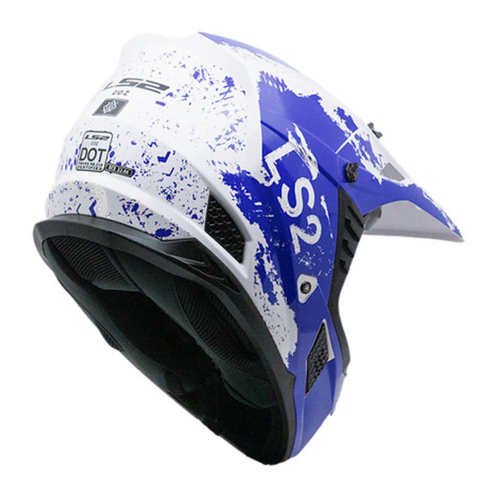 LS2 COZ HYDE HELMET 2026 in Blue/White