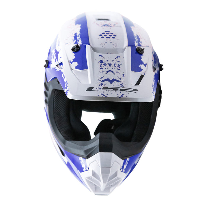 LS2 COZ HYDE HELMET 2026 in Blue/White
