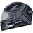 AFX FX-99 Recurve Helmet in Matte Black/Gray