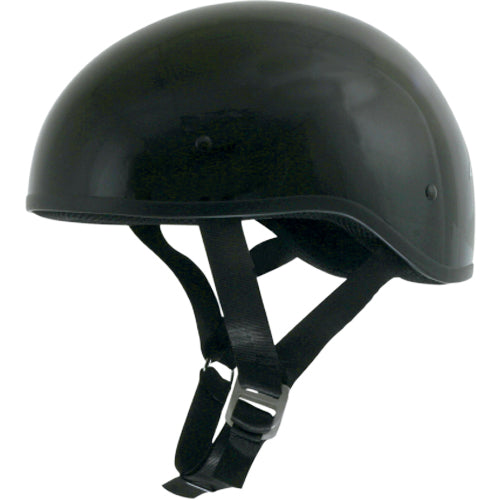 AFX FX-200 Slick Beanie-Style Half Helmet in Black