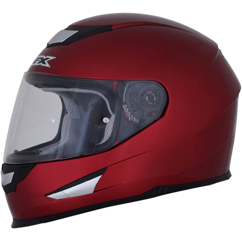 AFX FX-99 Solid Helmet in Wine Red